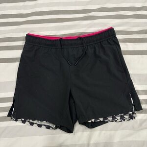 chubbies “The Final Laps” 5.5” Perforated Black Lined Athletic Shorts